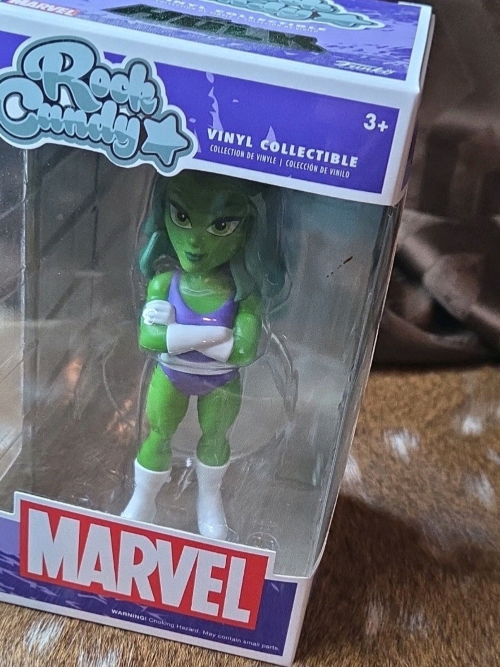 Marvel Rock Candy She-Hulk Vinyl Figure - Green & Purple